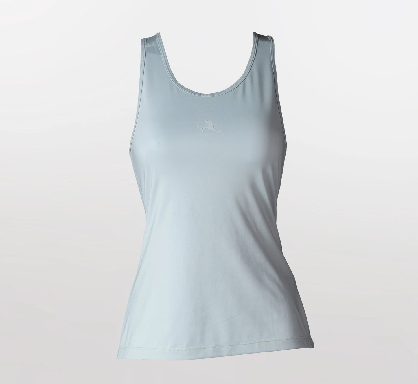 Light Grey tank top on a light gray background Gris