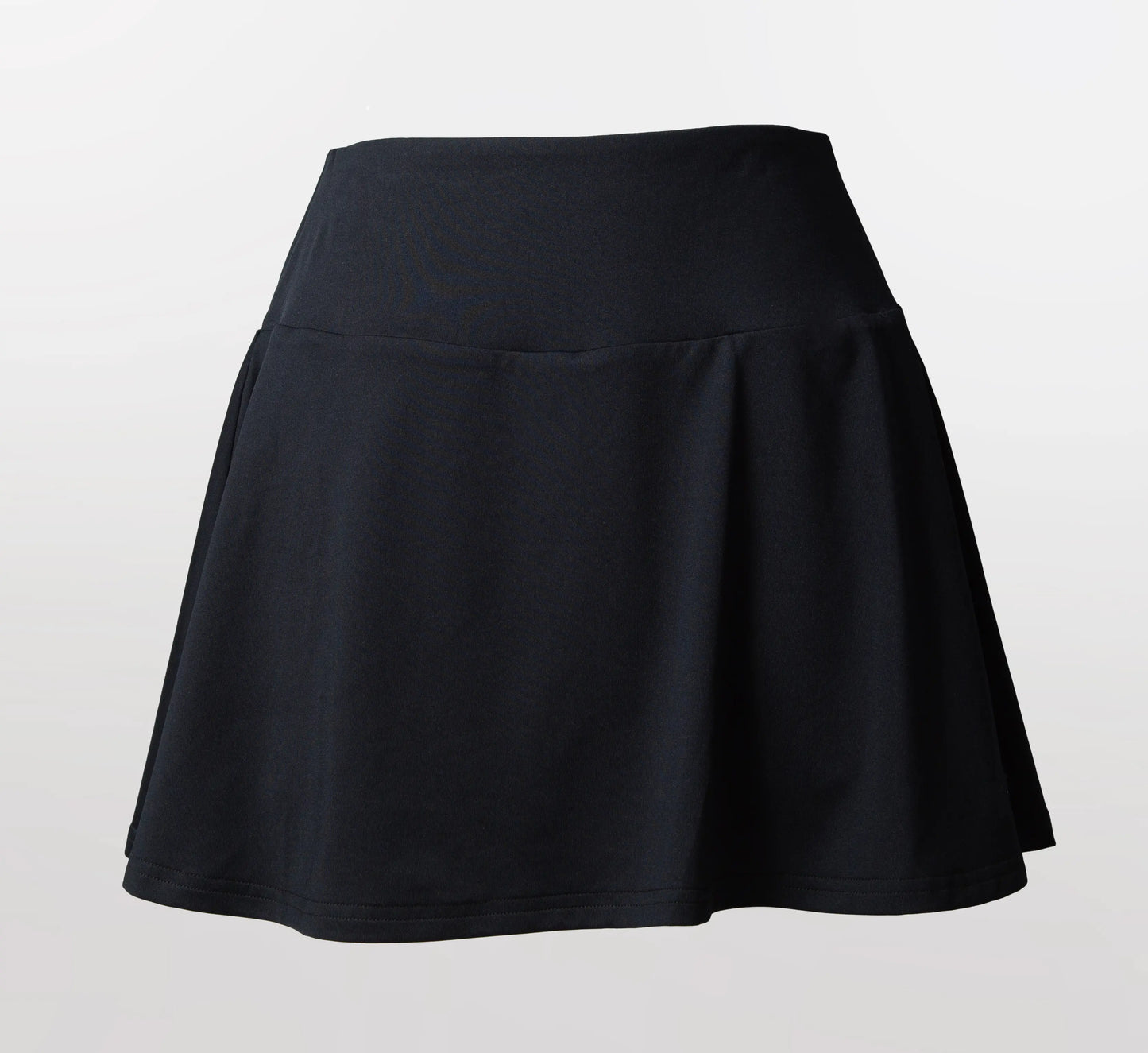 Black skirt on a light gray background Noir
