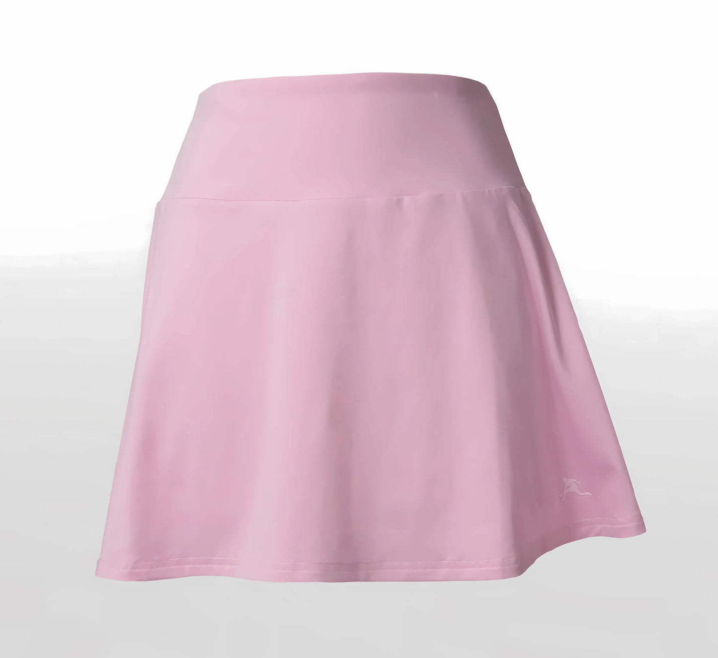 Pink skirt on a light gray background Rose