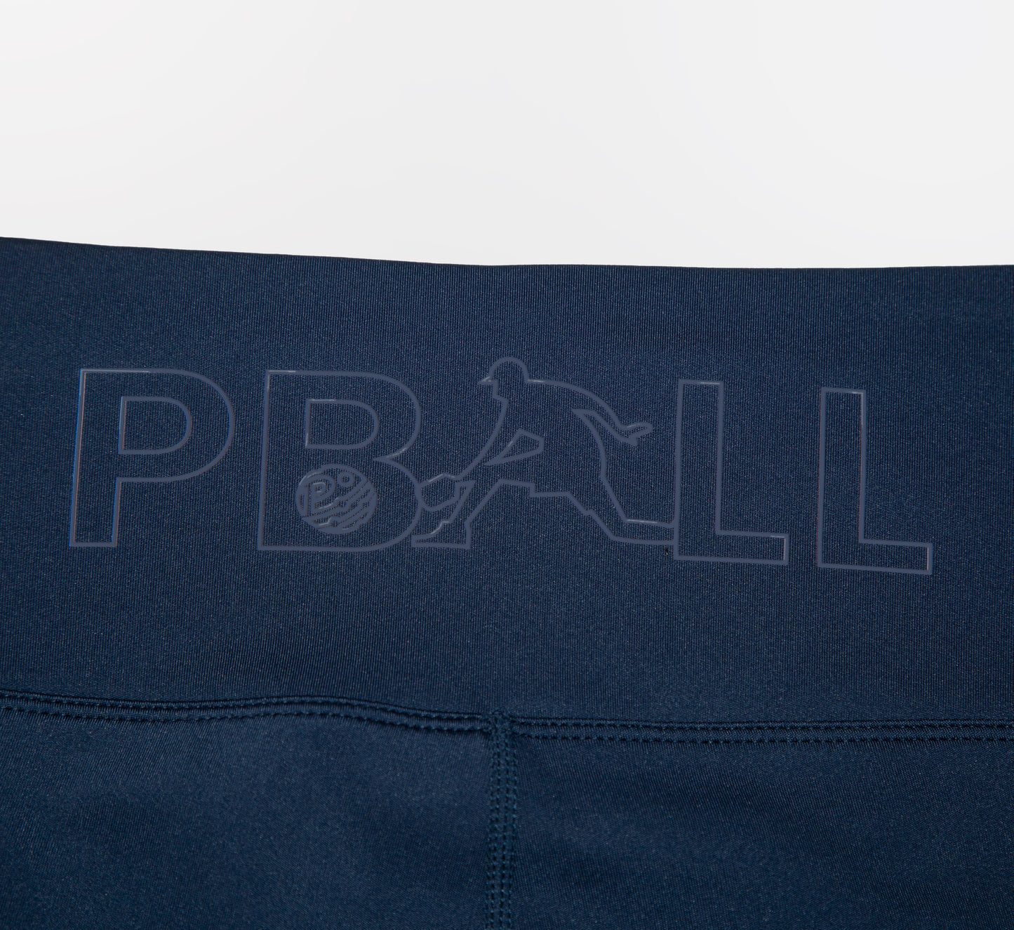 Blue short style cycliste taille haute pickleball Bleu