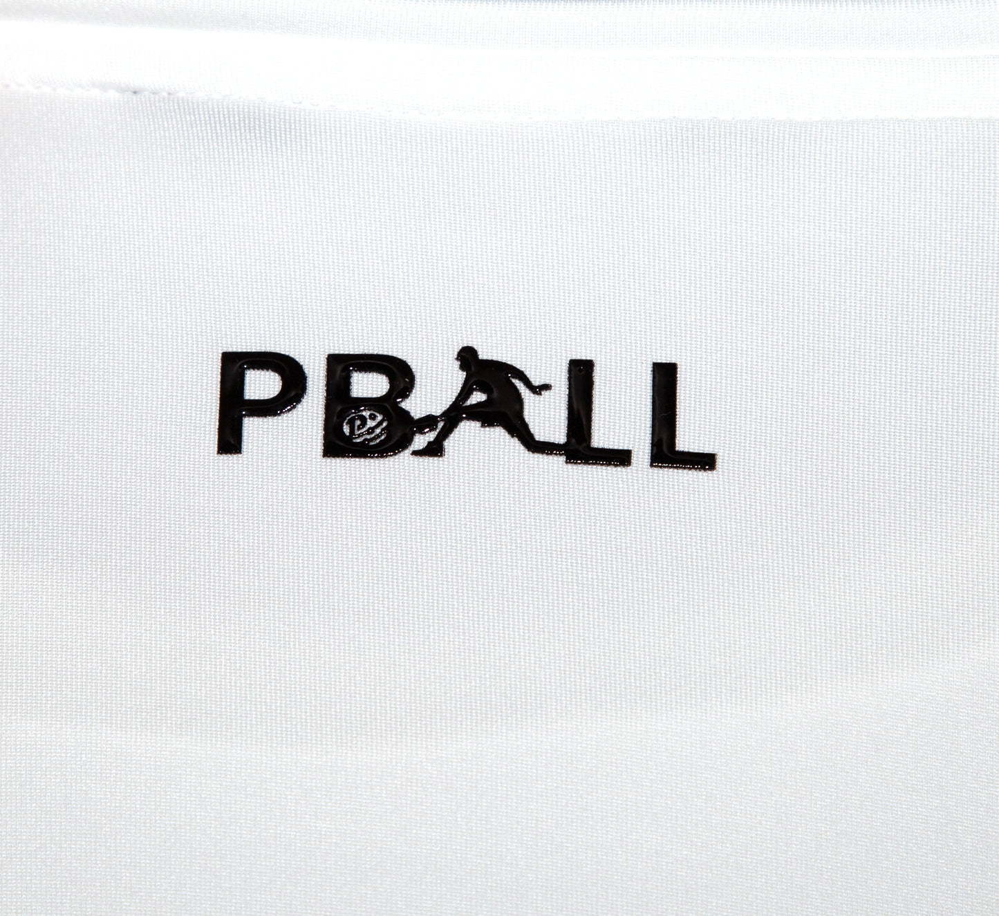 White quick dry long sleeve pickleball men shirt Blanc