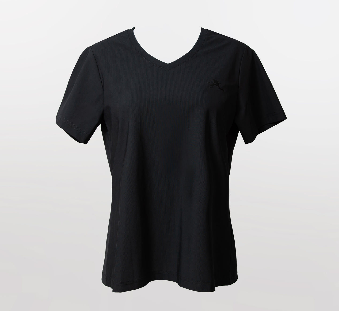 Black t-shirt femme pickleball rafraichissant séchage rapide Noir
