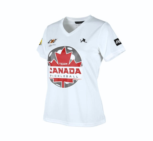 Chandail officiel Coupe du Monde 2025 femmes Team Canada Pickleball