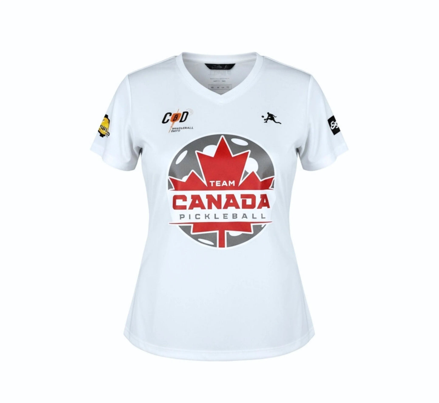 Official World cup 2025 women's Team Canada Pickleball t-shirt
