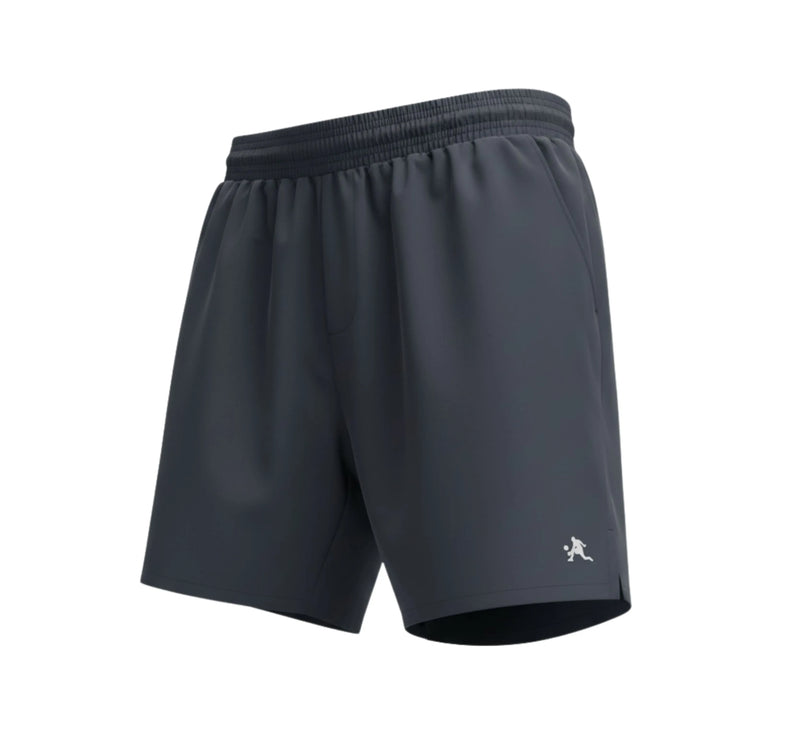 Black athletic shorts with a PBALL brand logo on a white background