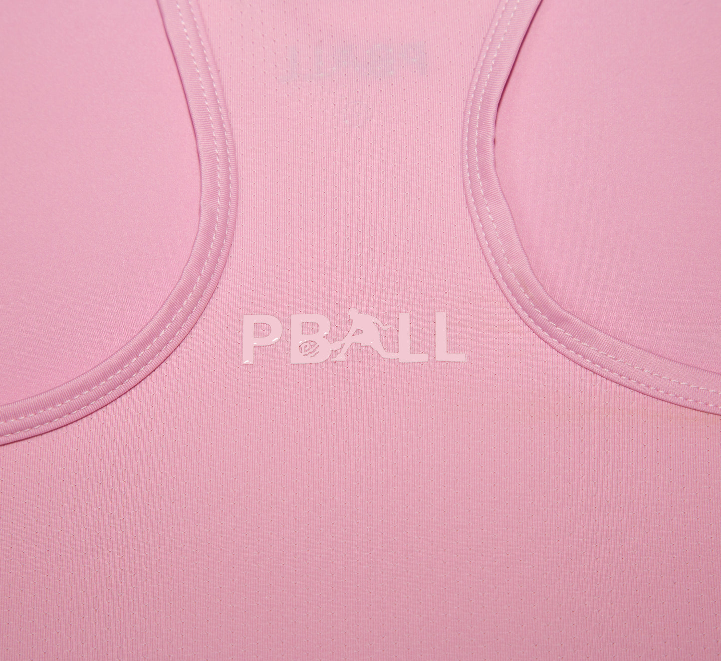 Pink sport performance pickleball mesh tank top Rose
