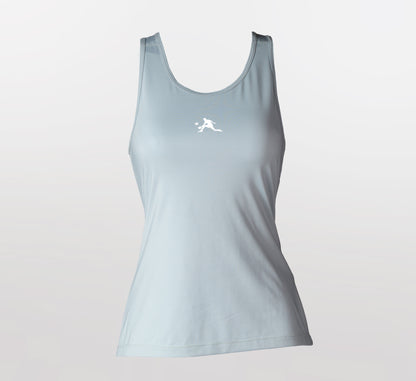 Grey camisole mesh sport performance pickleball Gris