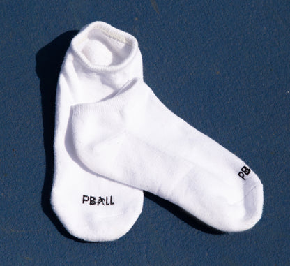 Chaussettes courtes performance athlétique de pickleball pour hommes