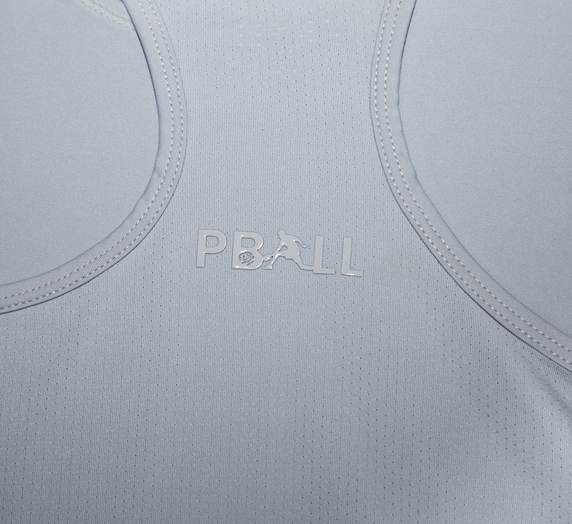 Grey camisole mesh sport performance pickleball Gris