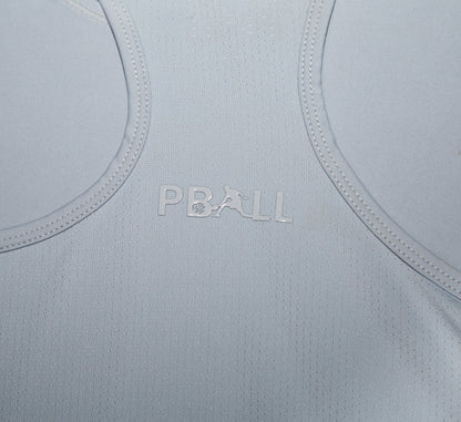 Grey camisole mesh sport performance pickleball Gris