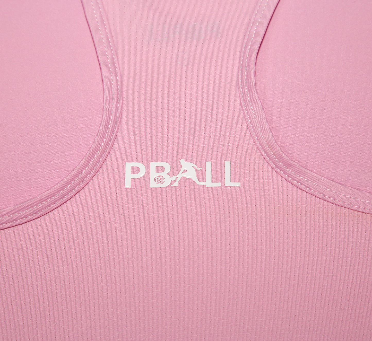 Pink sport performance pickleball mesh tank top Rose