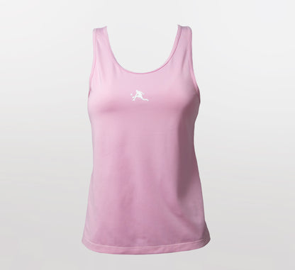 Pink camisole mesh sport performance pickleball  Rose