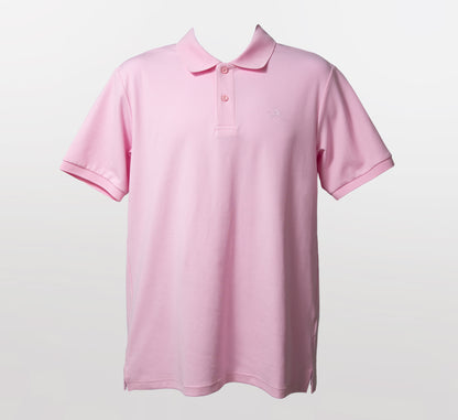 Pink chandail polo élégant sport pickleball hommes Rose