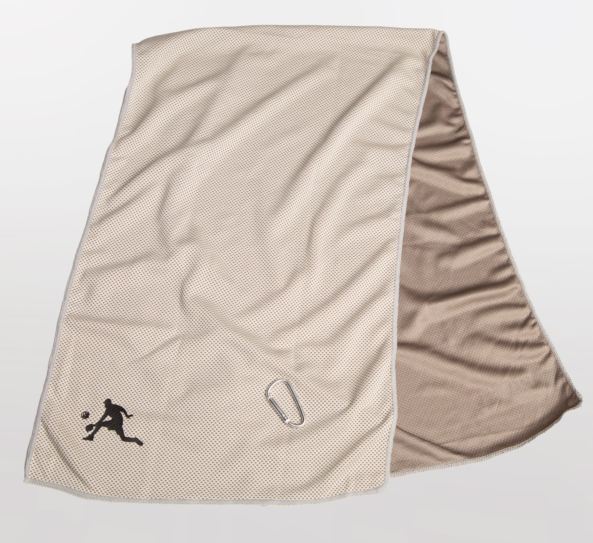 Grey pickleball cooling towel Gris