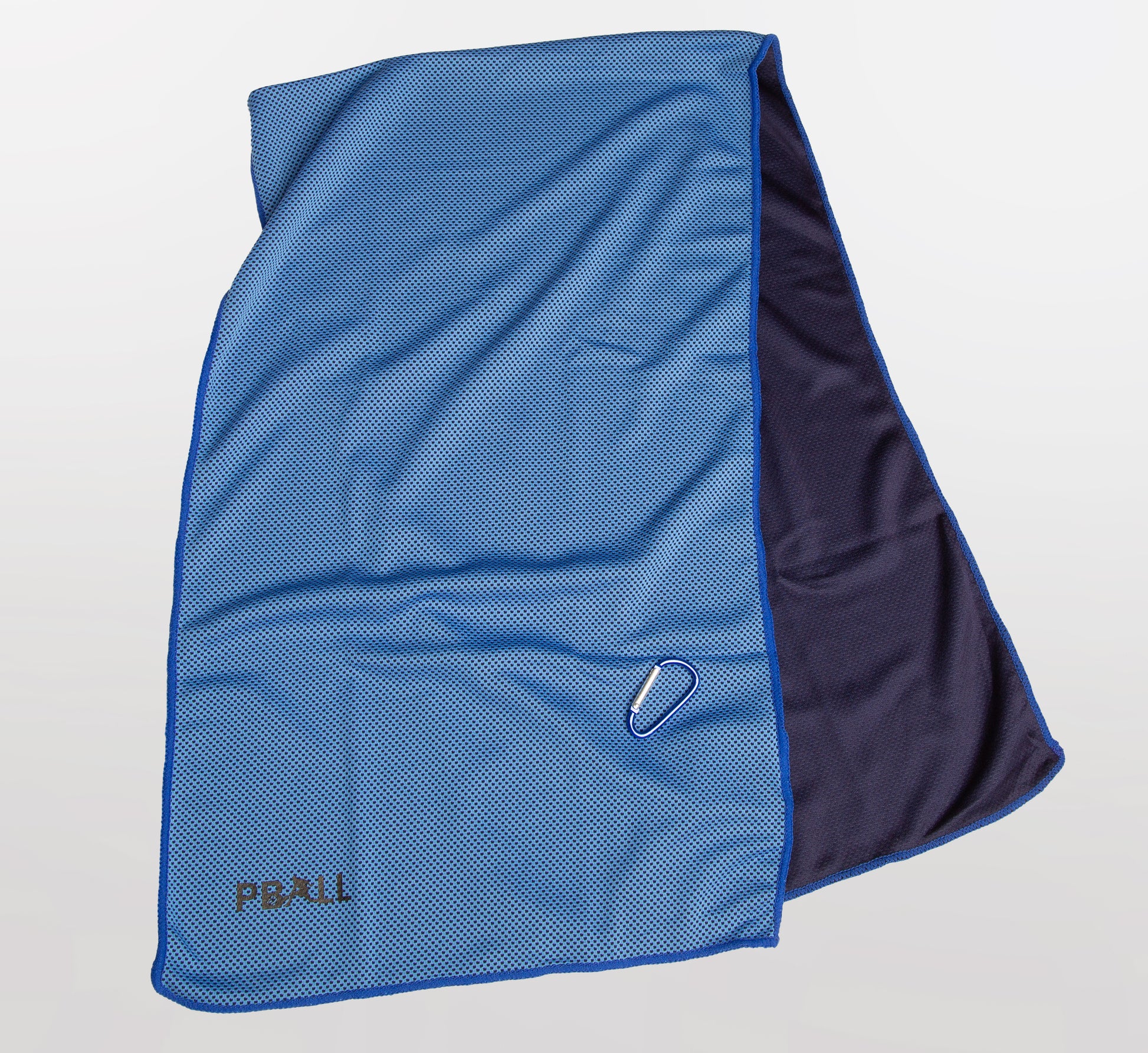 Blue pickleball cooling towel Bleu