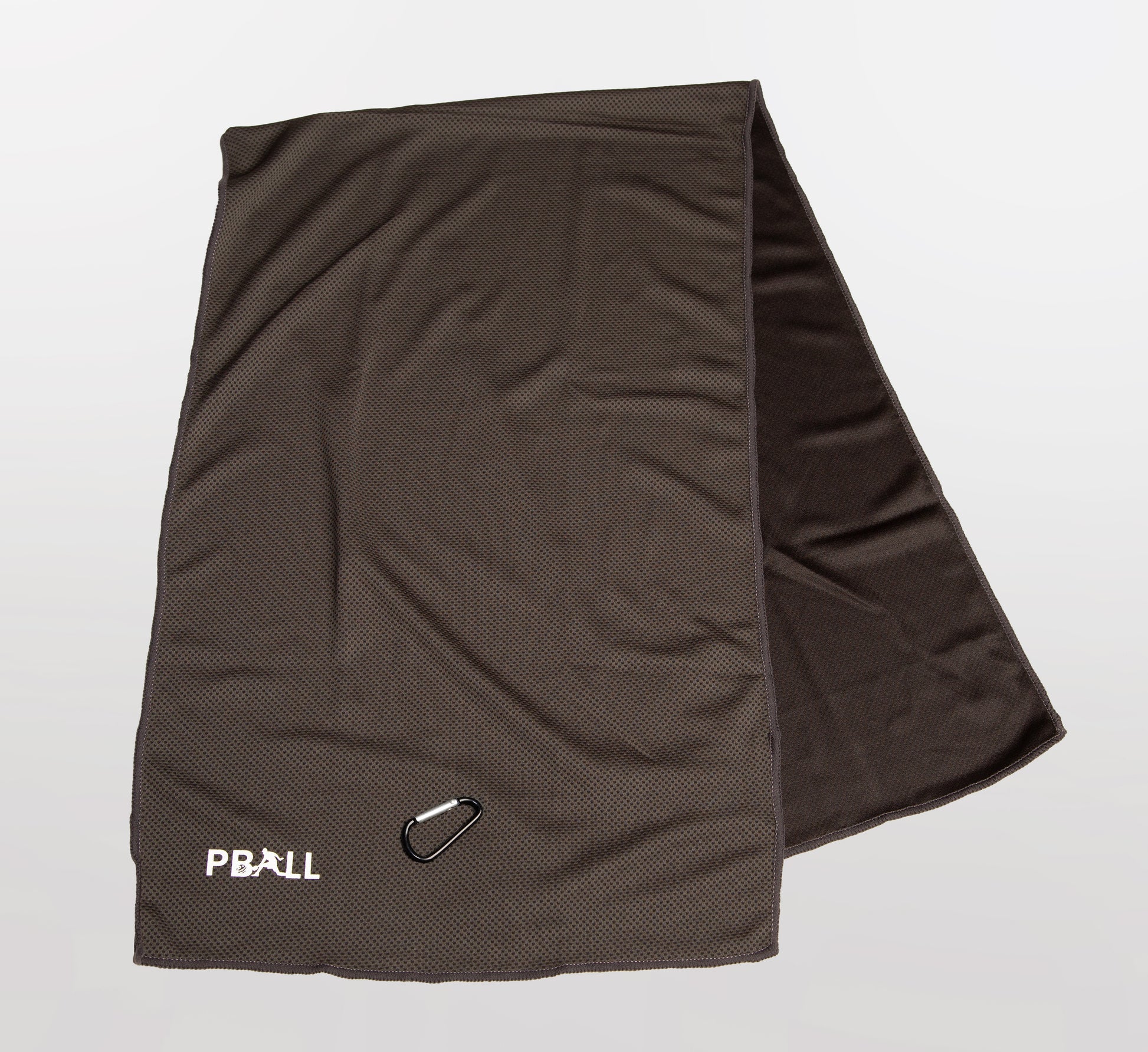 Black pickleball cooling towel Noir