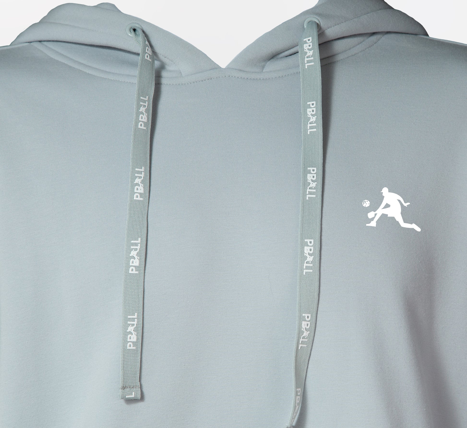 Grey Chandail capuchon sport pickleball Gris