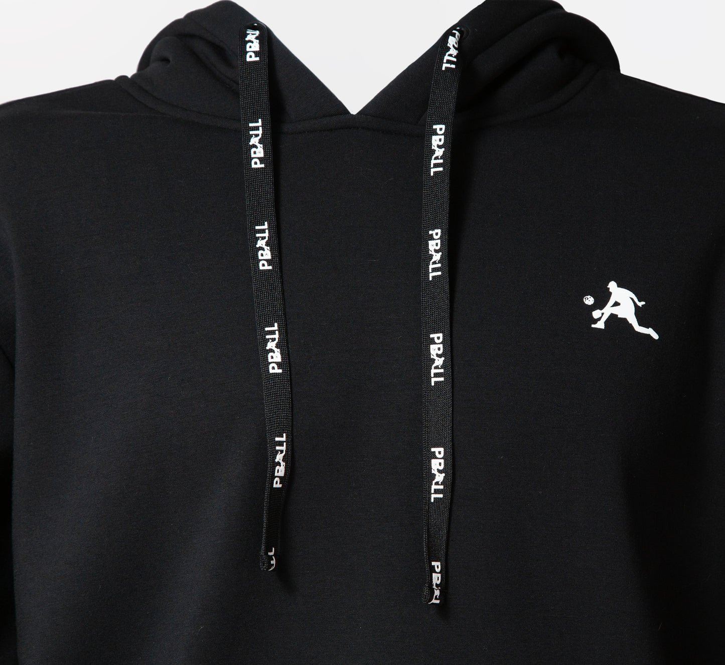 Black Chandail capuchon sport pickleball Noir