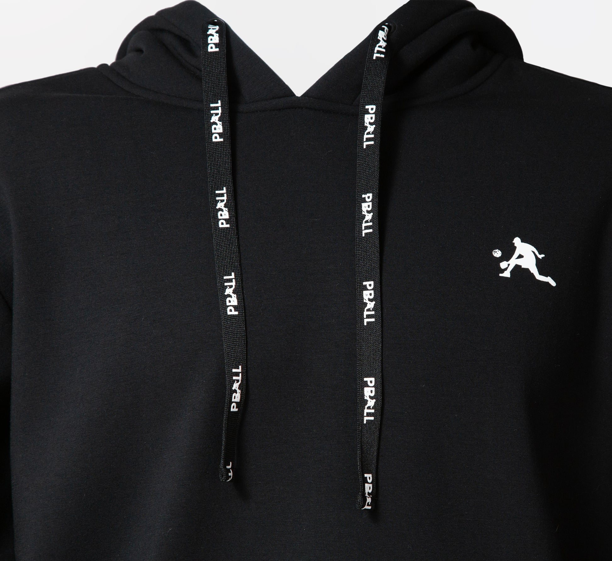 Black Chandail capuchon sport pickleball Noir