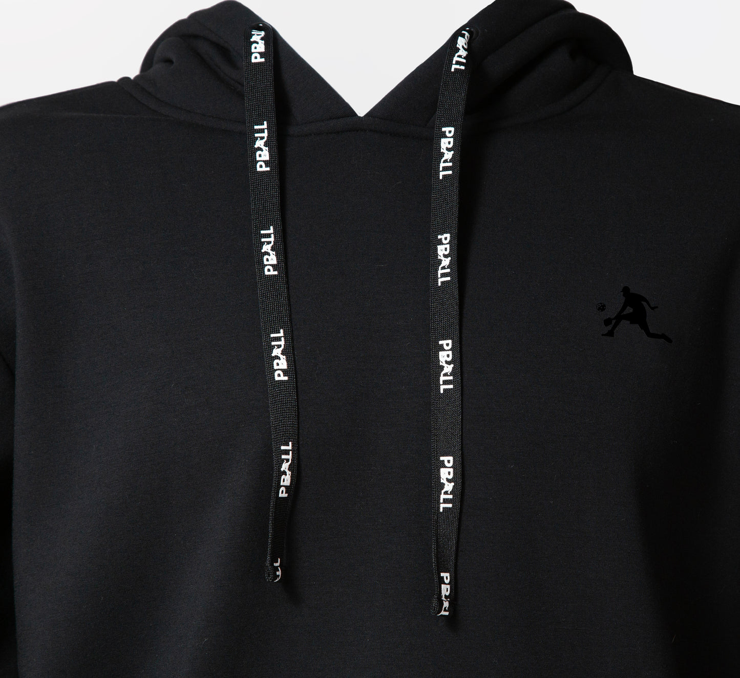 Black pickleball sport hoodie Noir