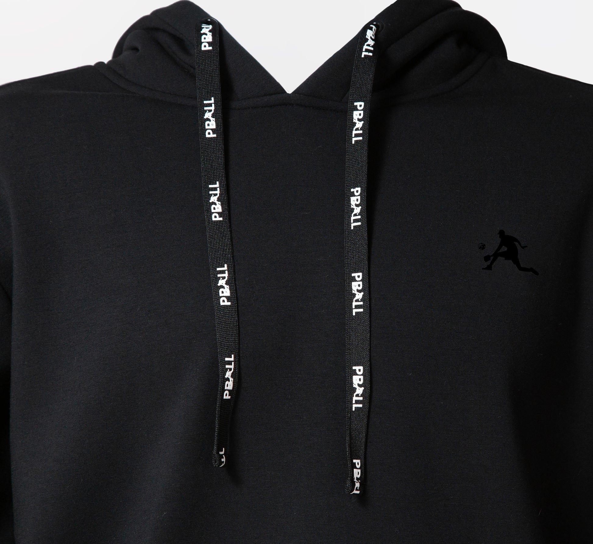 Black pickleball sport hoodie Noir