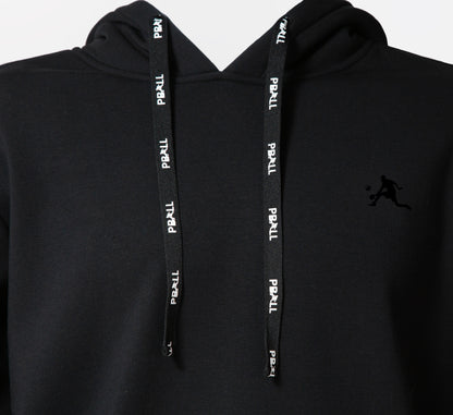 Black pickleball sport hoodie Noir