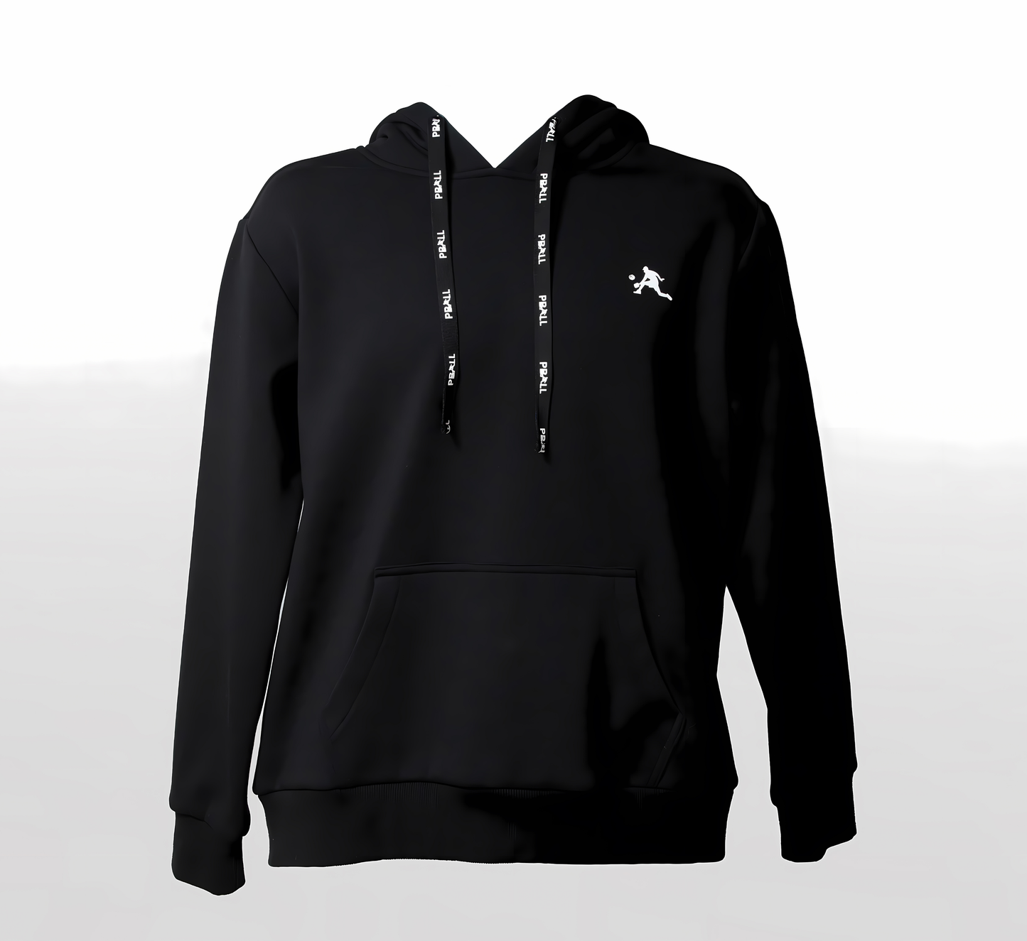 Black pickleball sport hoodie Noir