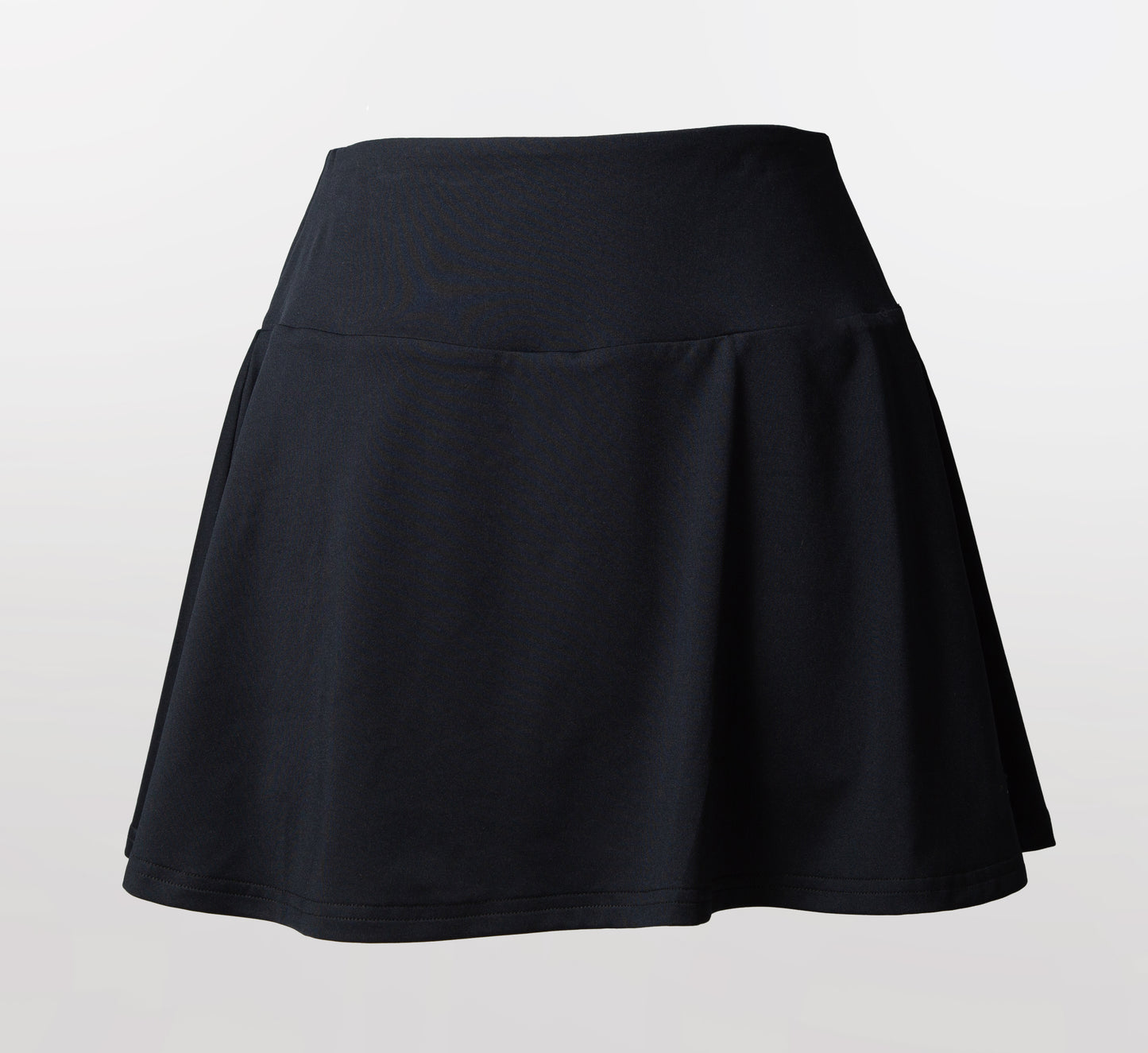 Black jupe short taille haute sport performance pickleball Noir