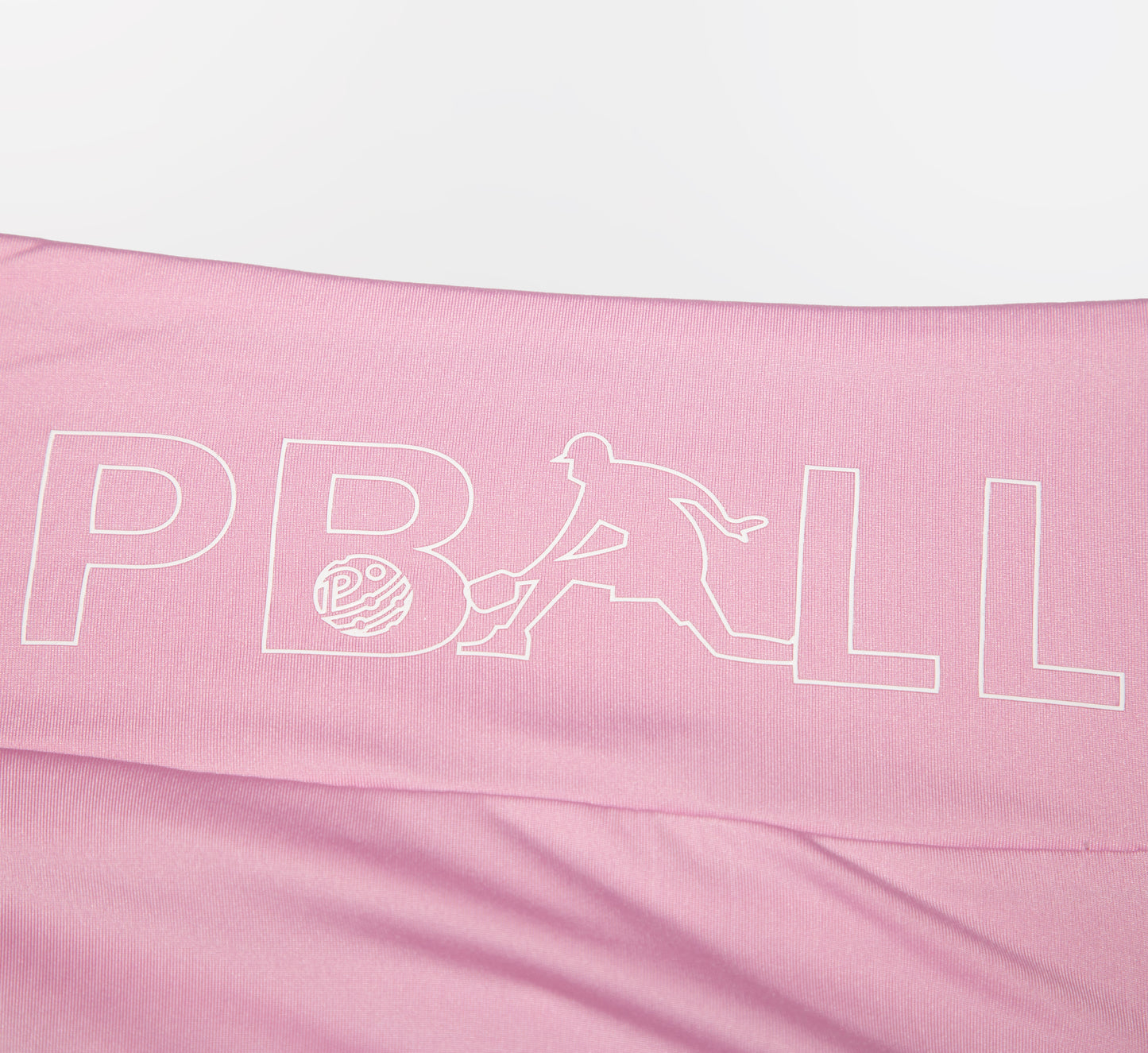 Pink jupe short taille haute sport performance pickleball Rose