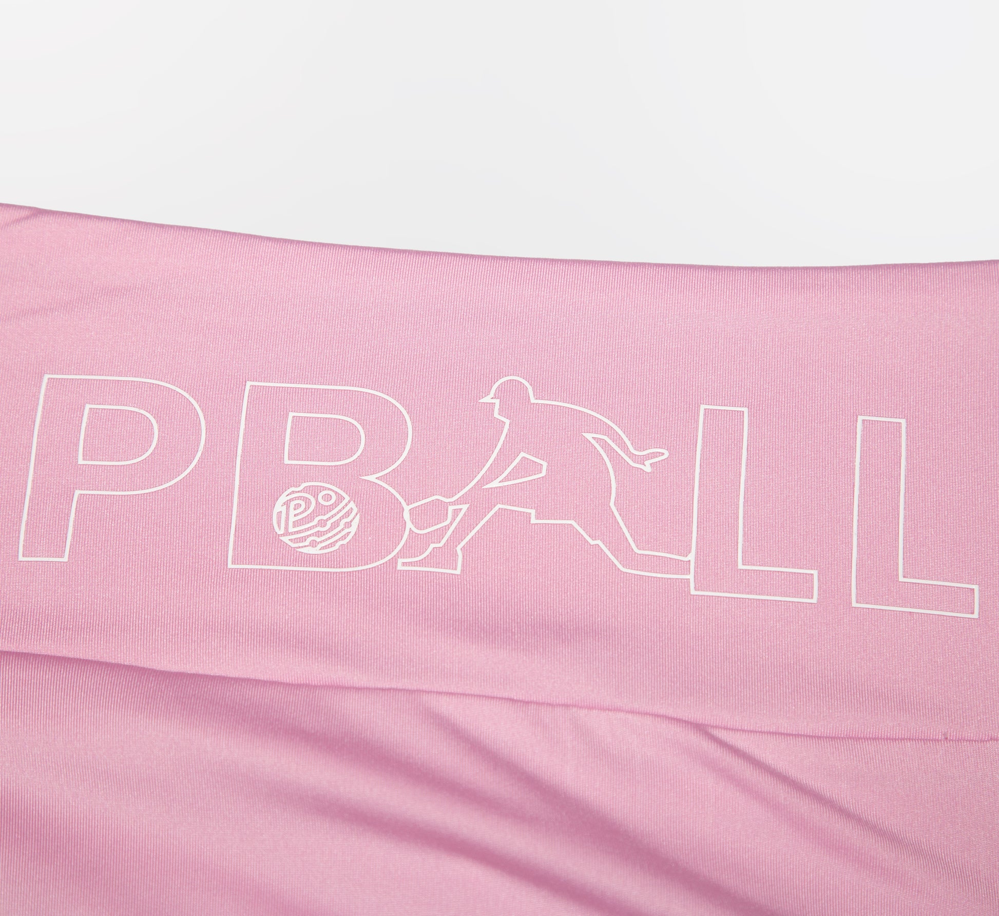Pink jupe short taille haute sport performance pickleball Rose