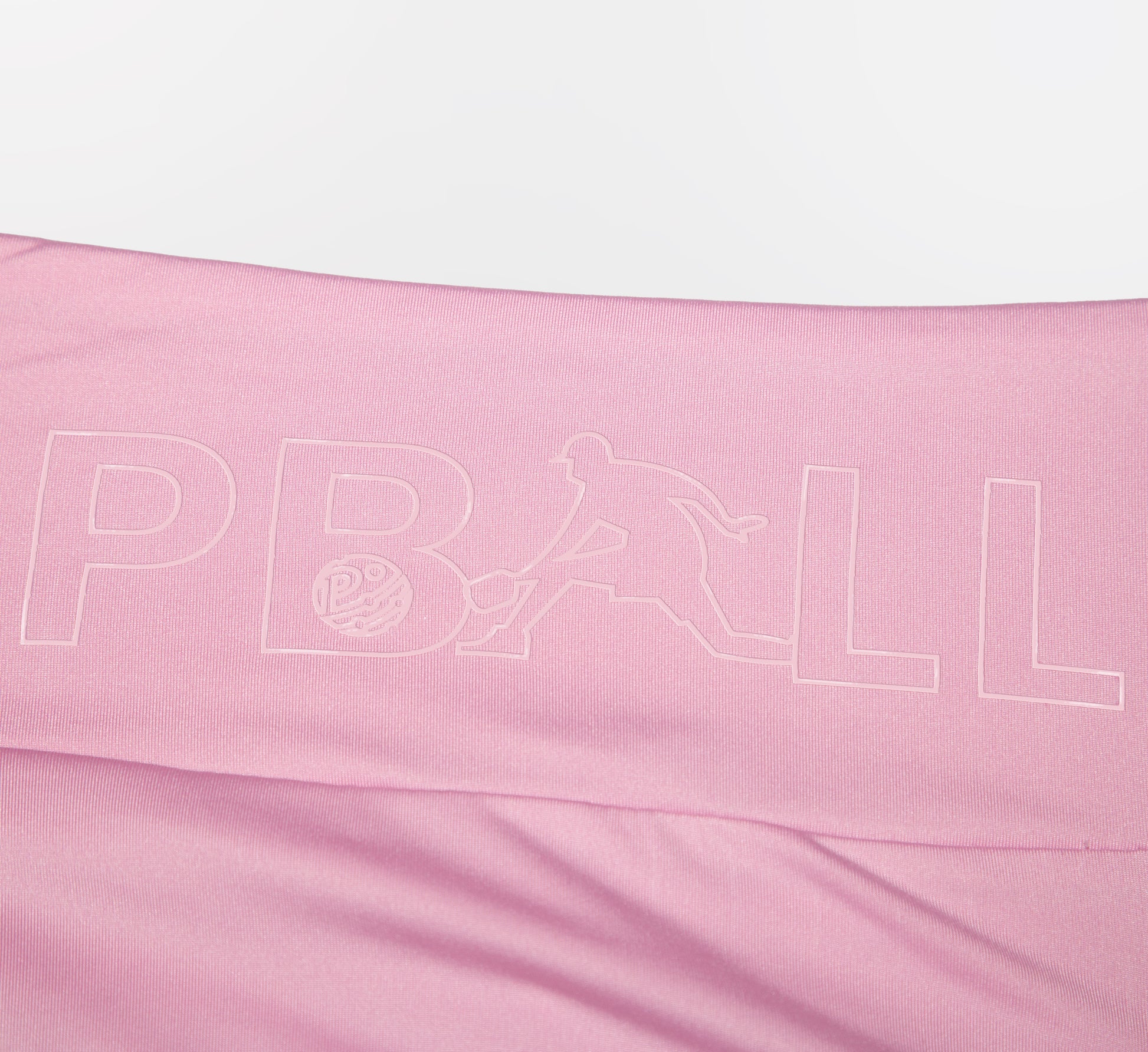 Pink high waisted sport performance pickleball skort Rose