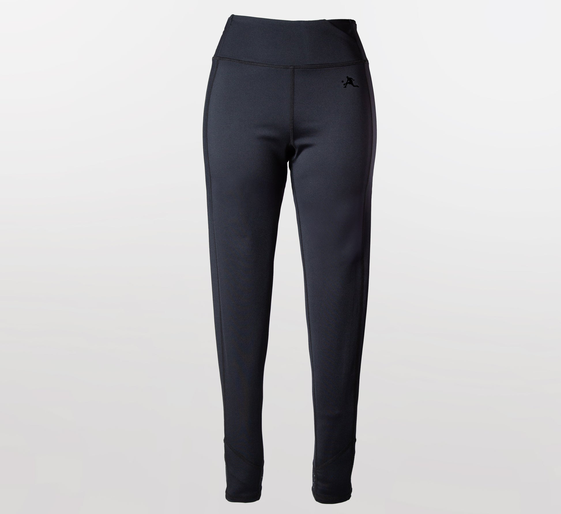 Black legging mesh taille haute sport performance pickleball Noir