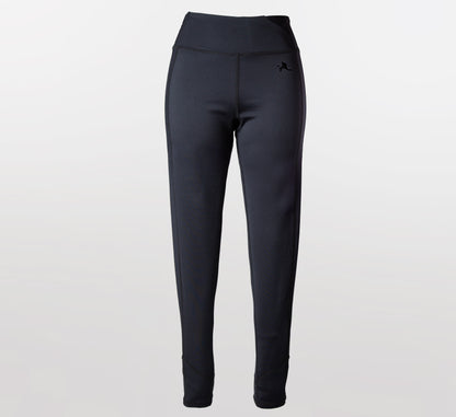 Black legging mesh taille haute sport performance pickleball Noir