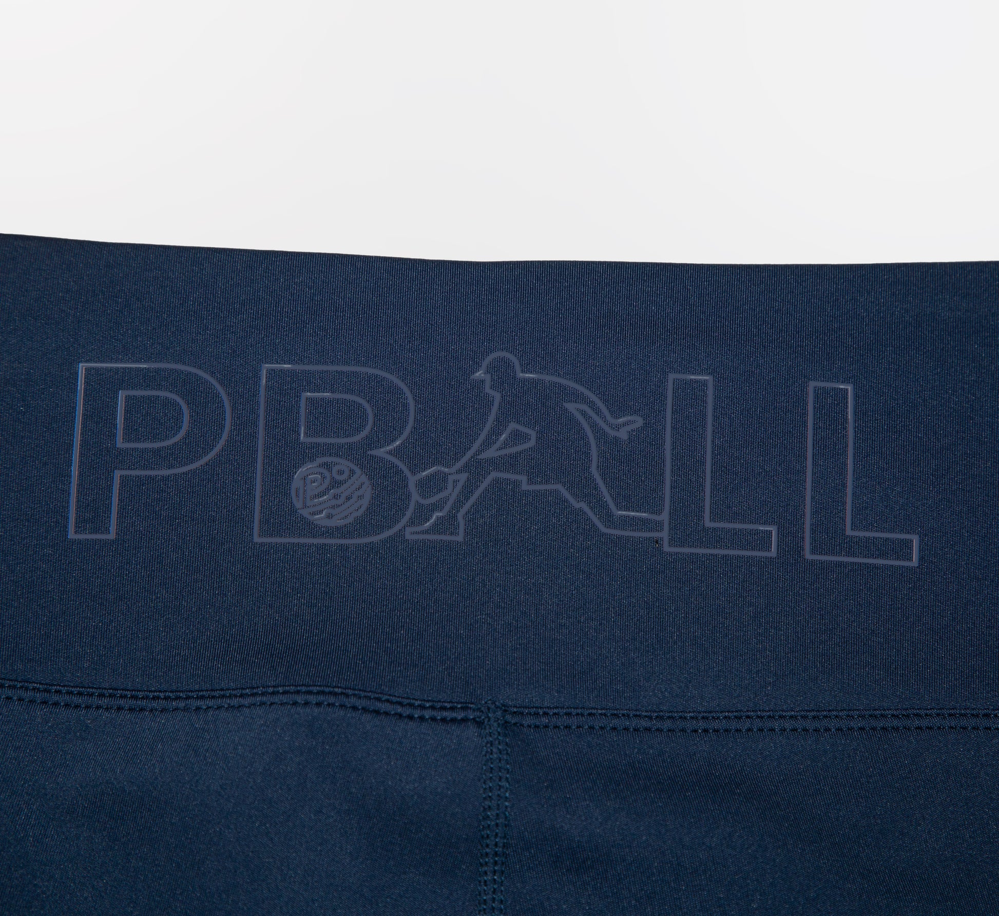 Blue short style cycliste taille haute pickleball Bleu