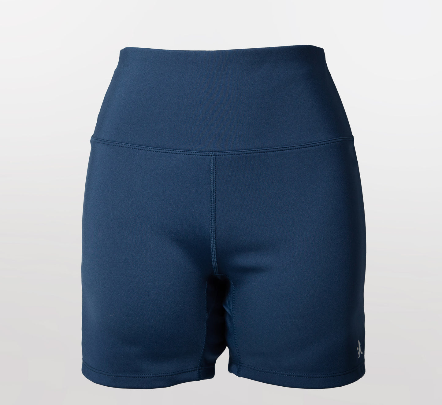Blue short style cycliste taille haute pickleball Bleu