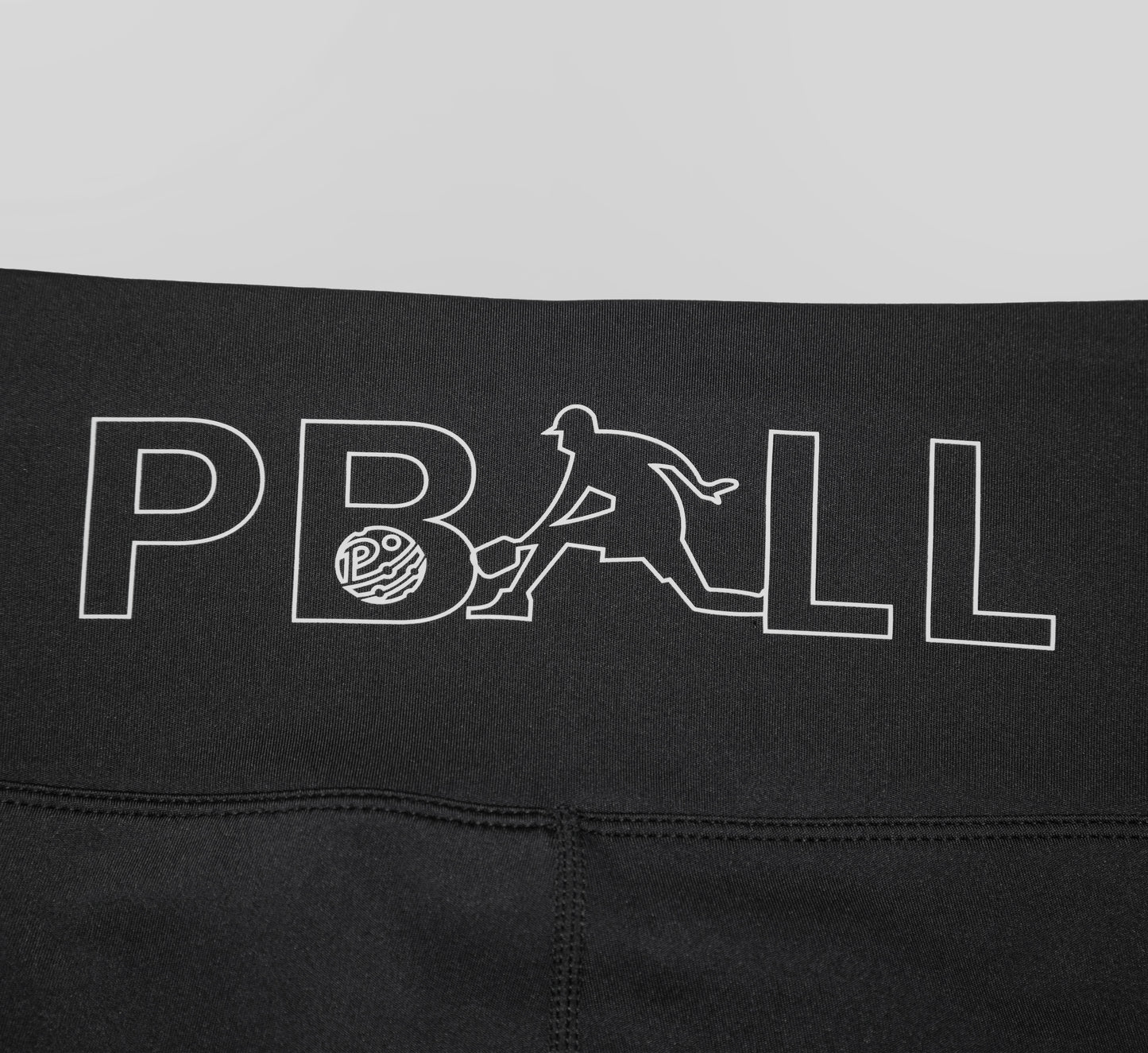 Black short style cycliste taille haute pickleball Noir
