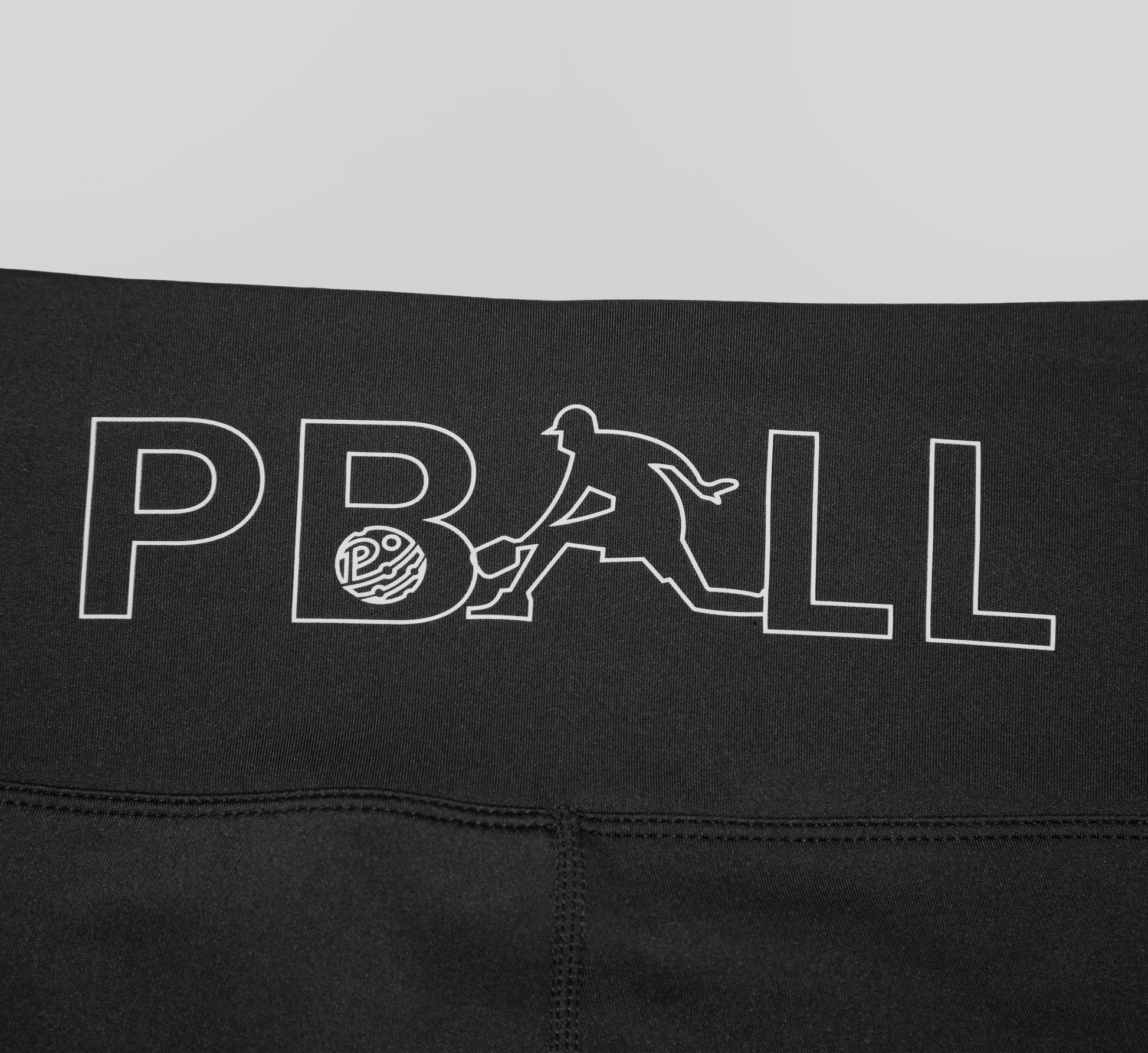 Black short style cycliste taille haute pickleball Noir