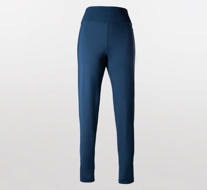 Blue legging mesh taille haute sport performance pickleball Bleu