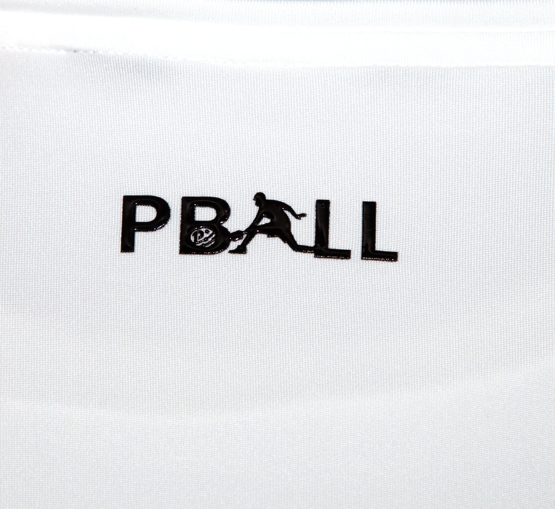White quick dry long sleeve pickleball men shirt Blanc