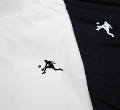 Quick-dry long sleeve shirt with contrast PBALL logo