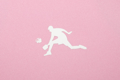 Pink short style cycliste taille haute pickleball Rose