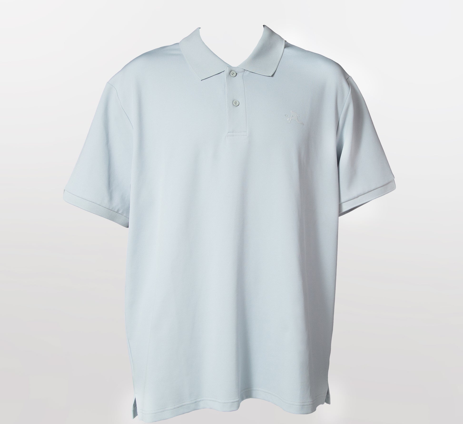Grey stylish sport pickleball men polo shirt Gris