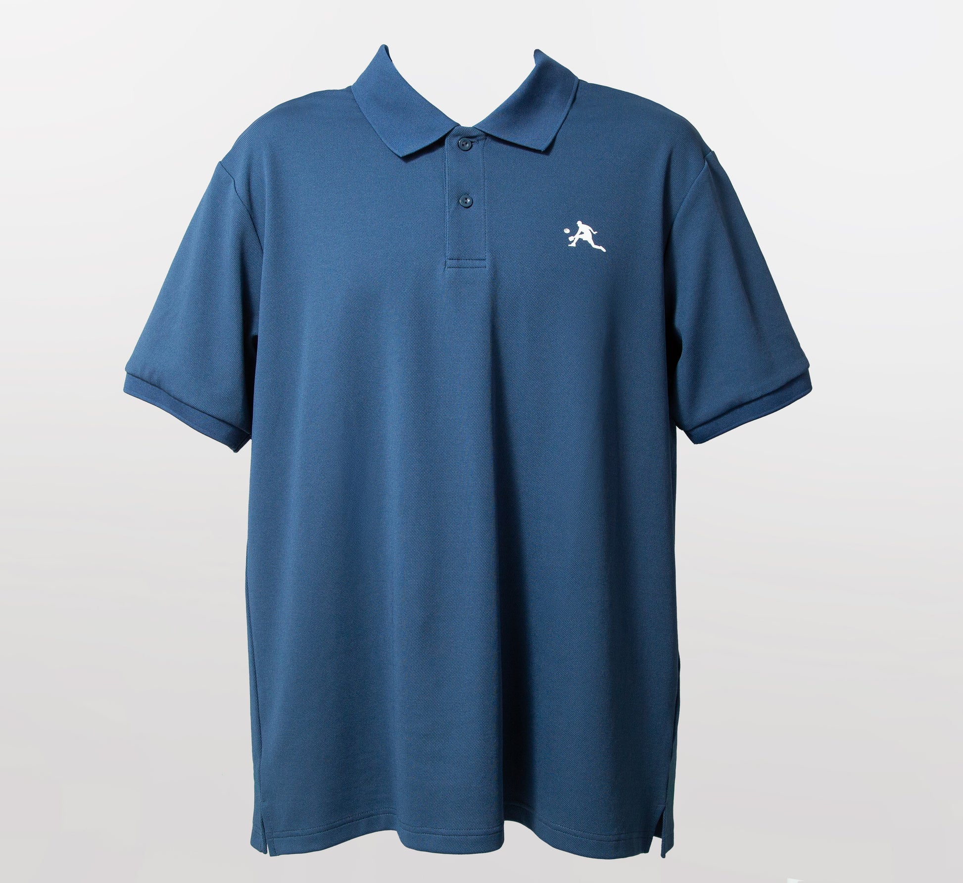 Blue chandail polo élégant sport pickleball hommes Bleu
