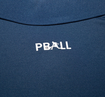 Blue stylish sport pickleball men polo shirt Bleu