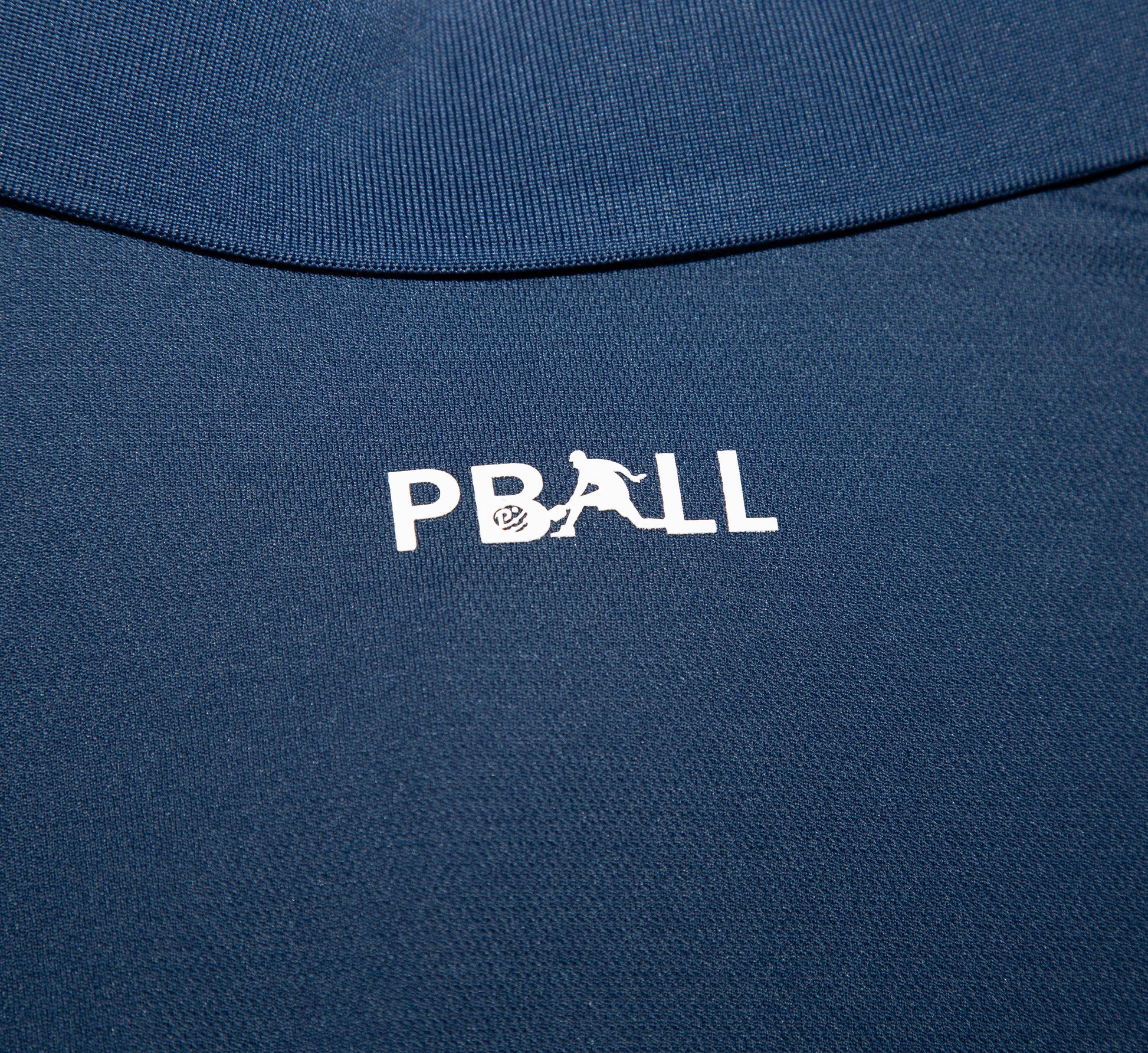 Blue stylish sport pickleball men polo shirt Bleu