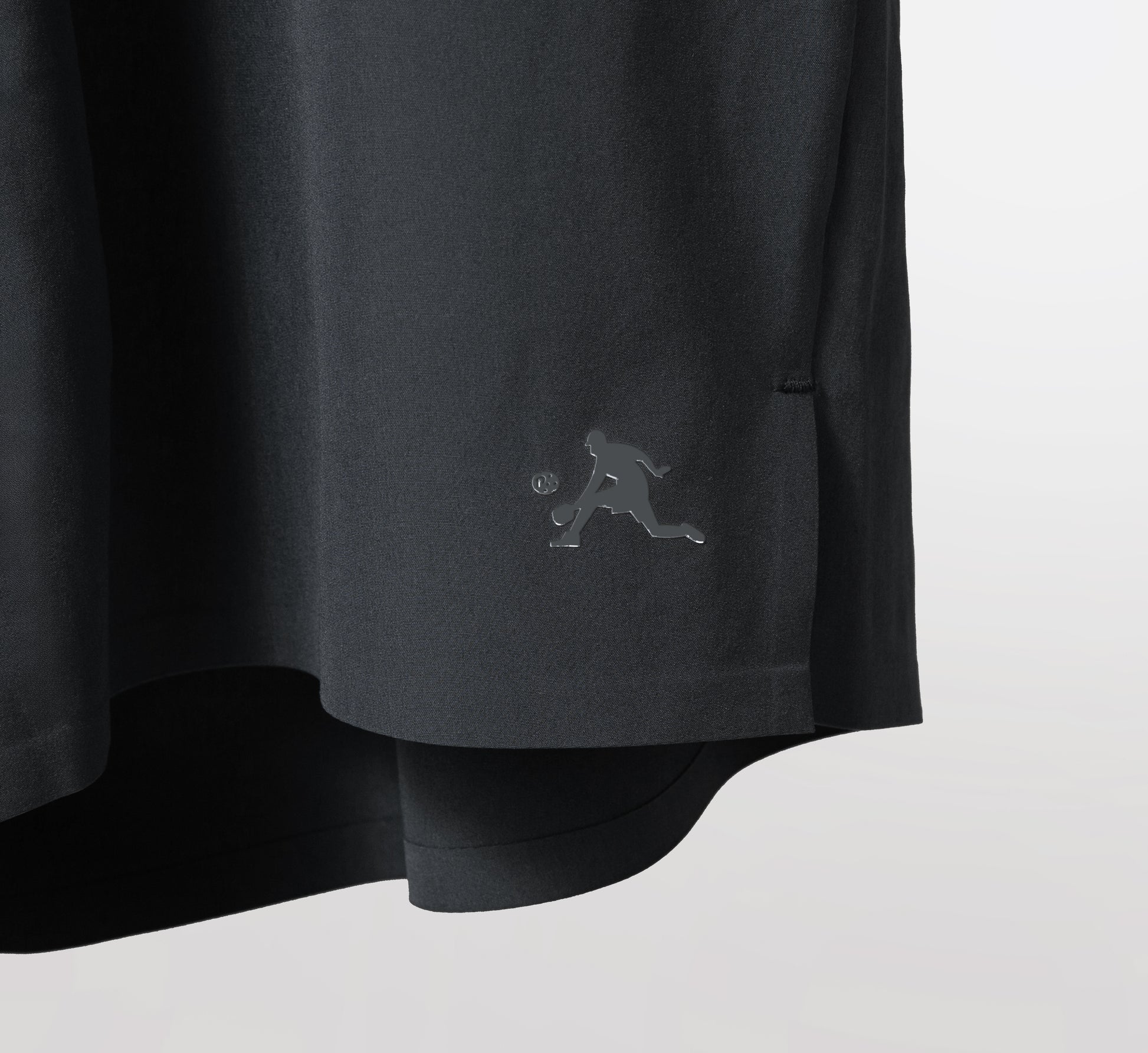 Black short hommes 2 en 1 sport performance pickleball Noir