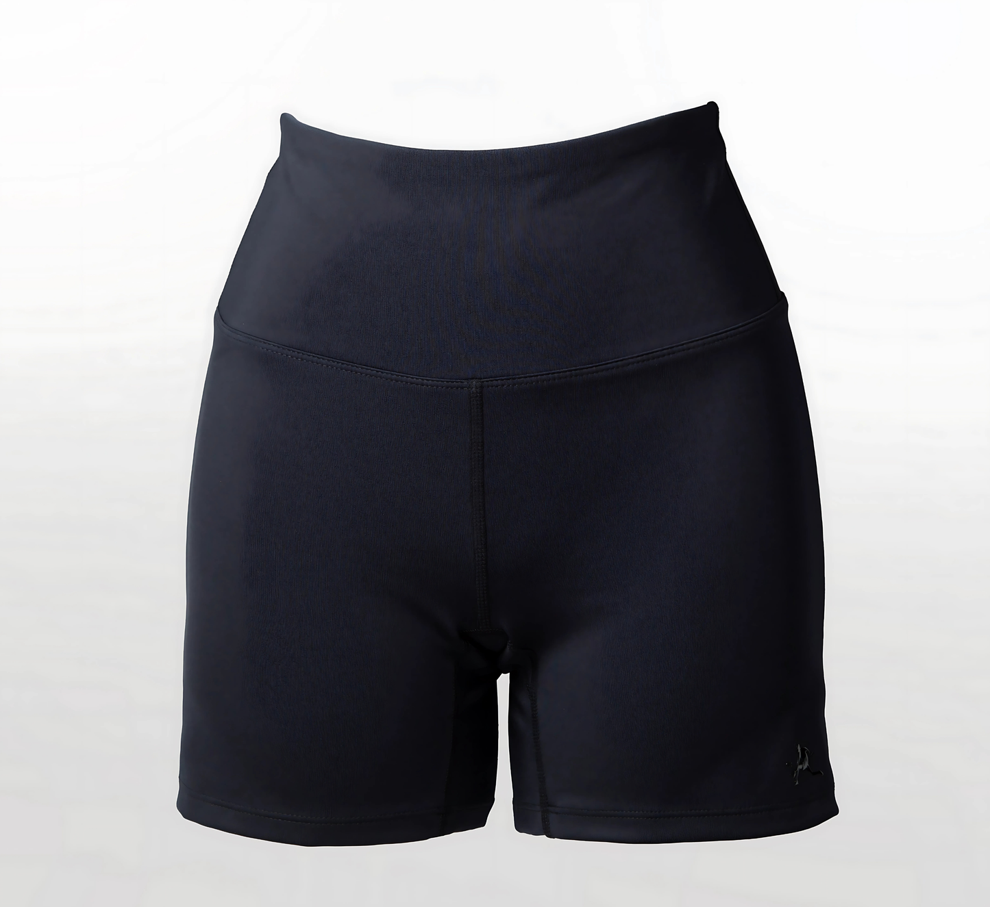 Black high rise sport performance pickleball biker short Noir