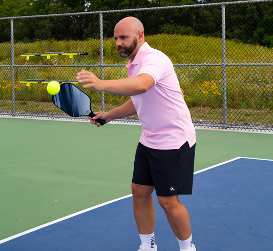 Black 2 in 1 sport performance men pickleball shorts Noir