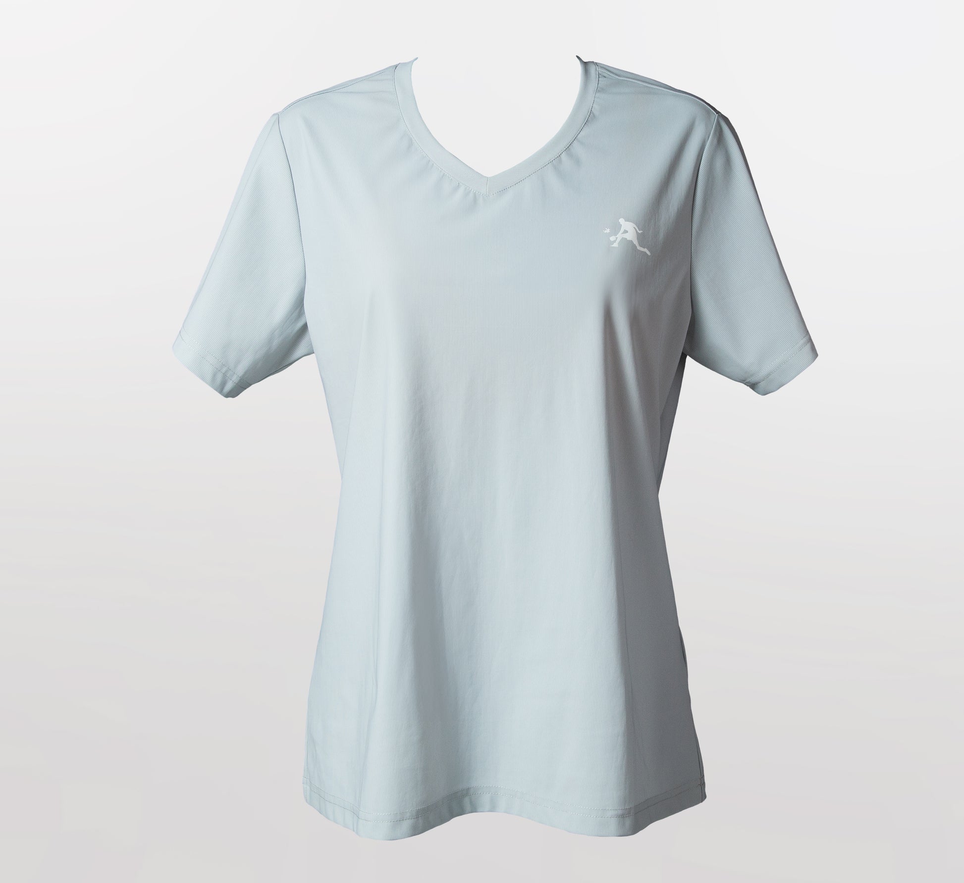 Grey t-shirt femme pickleball rafraichissant séchage rapide Gris