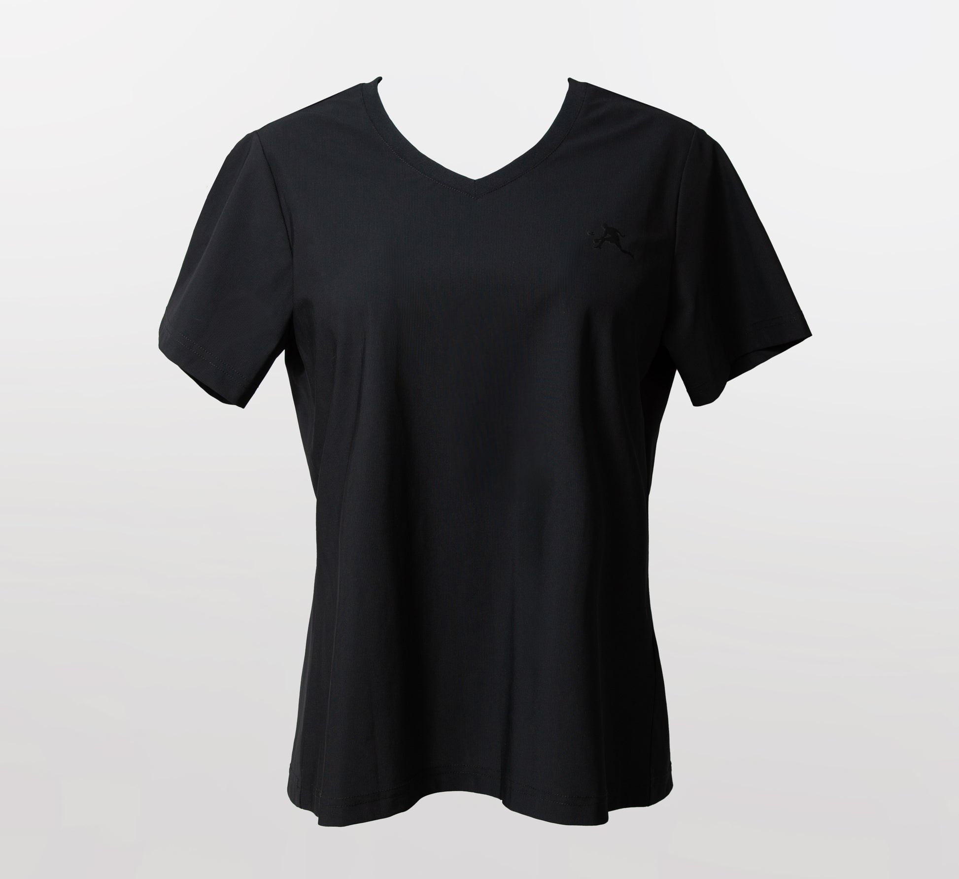 Black t-shirt femme pickleball rafraichissant séchage rapide Noir